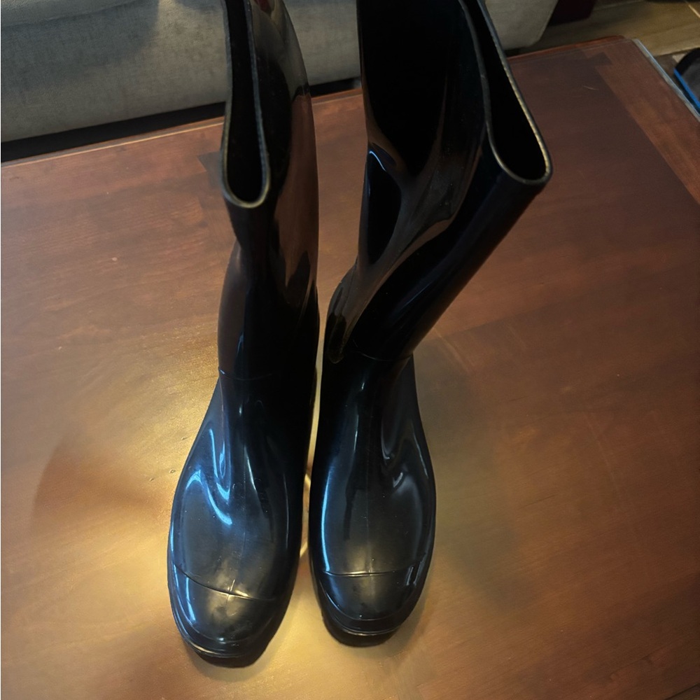 Time and Tru Black Women's Winter & Rain Boots